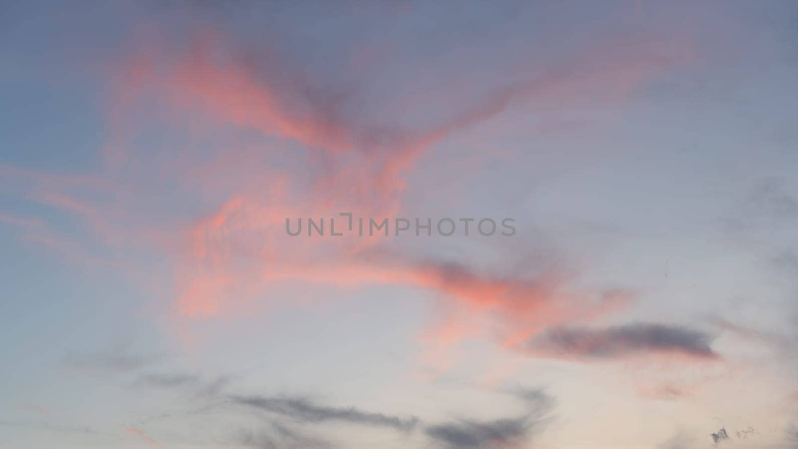 Low angle view to sky with clouds