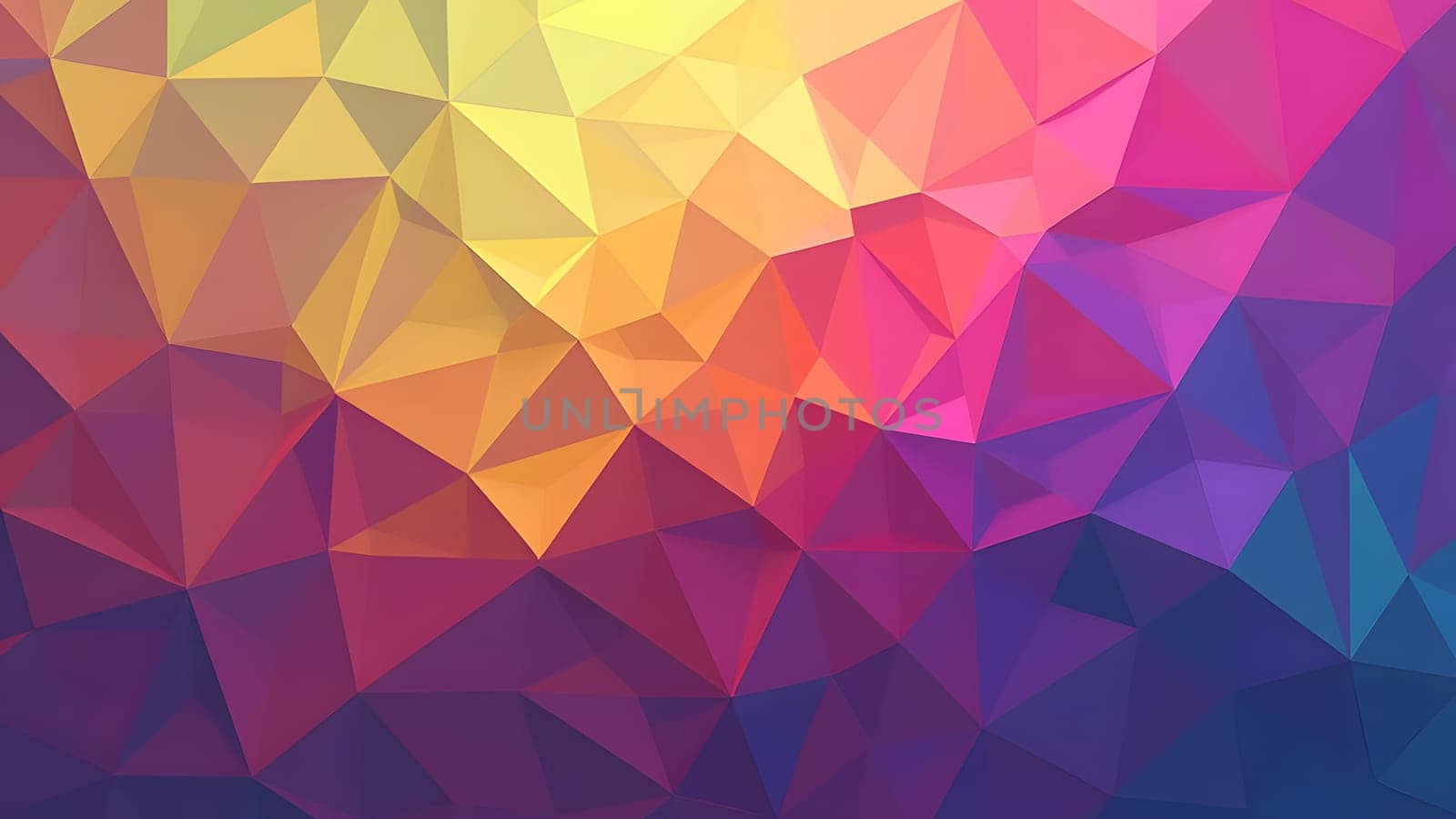 colorful polygonal mosaic texture background, generative ai. High quality photo