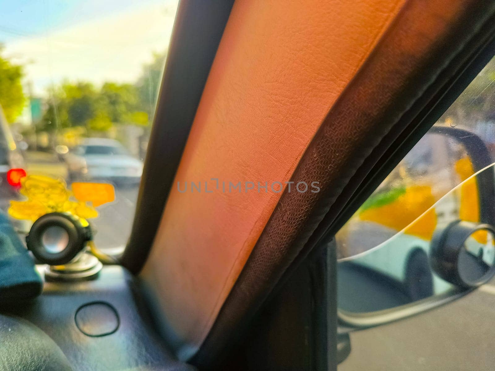 Car interior. This is a car interior shot taken inside a 1999 Kijang