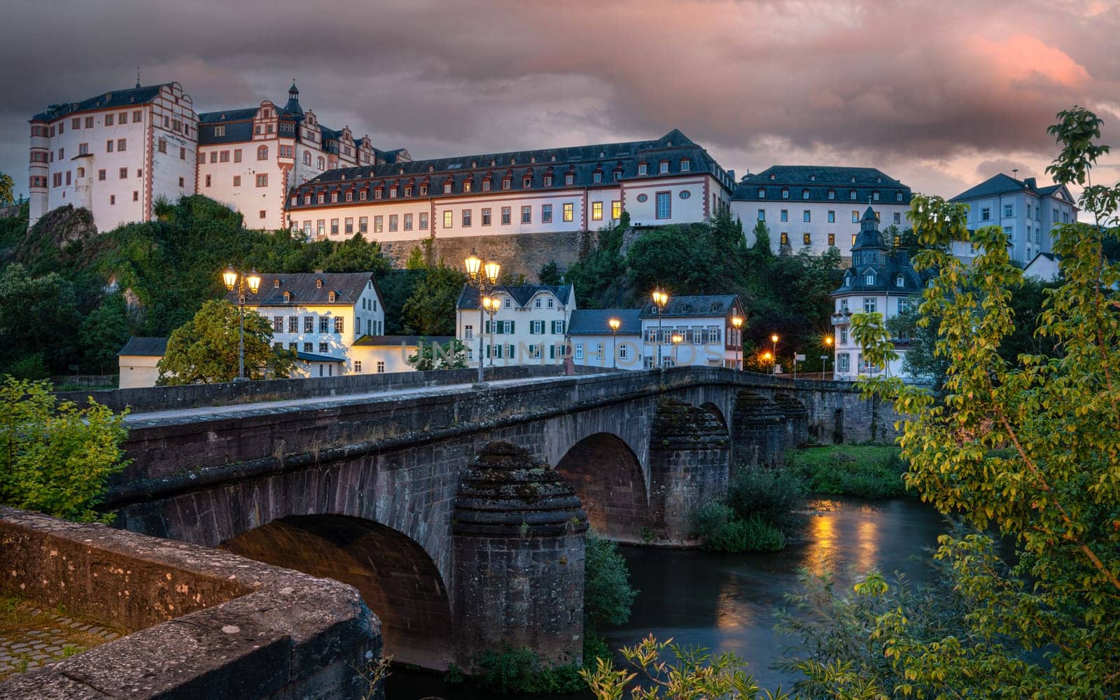 Weilburg, Lahn valley, Hesse , Germany by alfotokunst