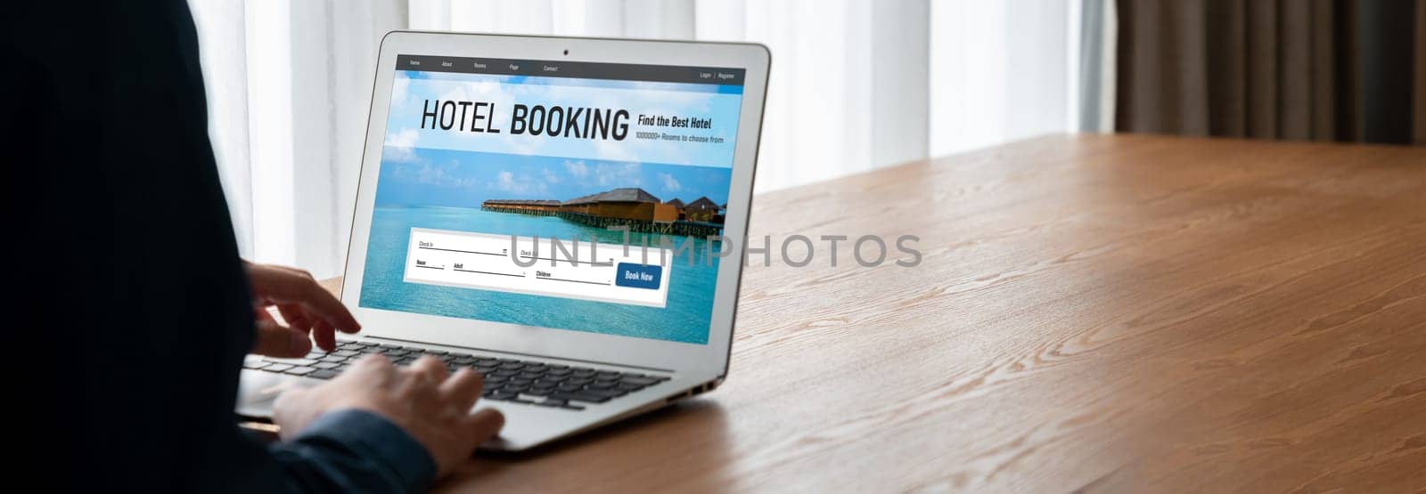 Online hotel accommodation booking website provide modish reservation system by biancoblue