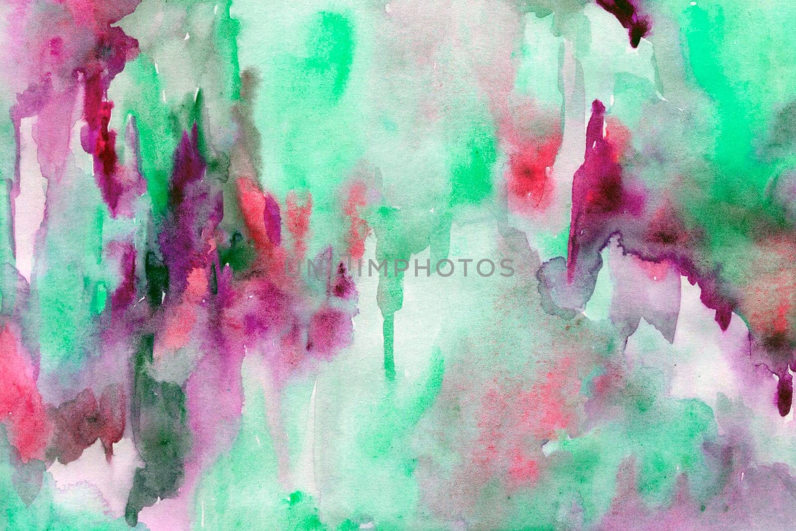 pink green gradient watercolor paper background texture