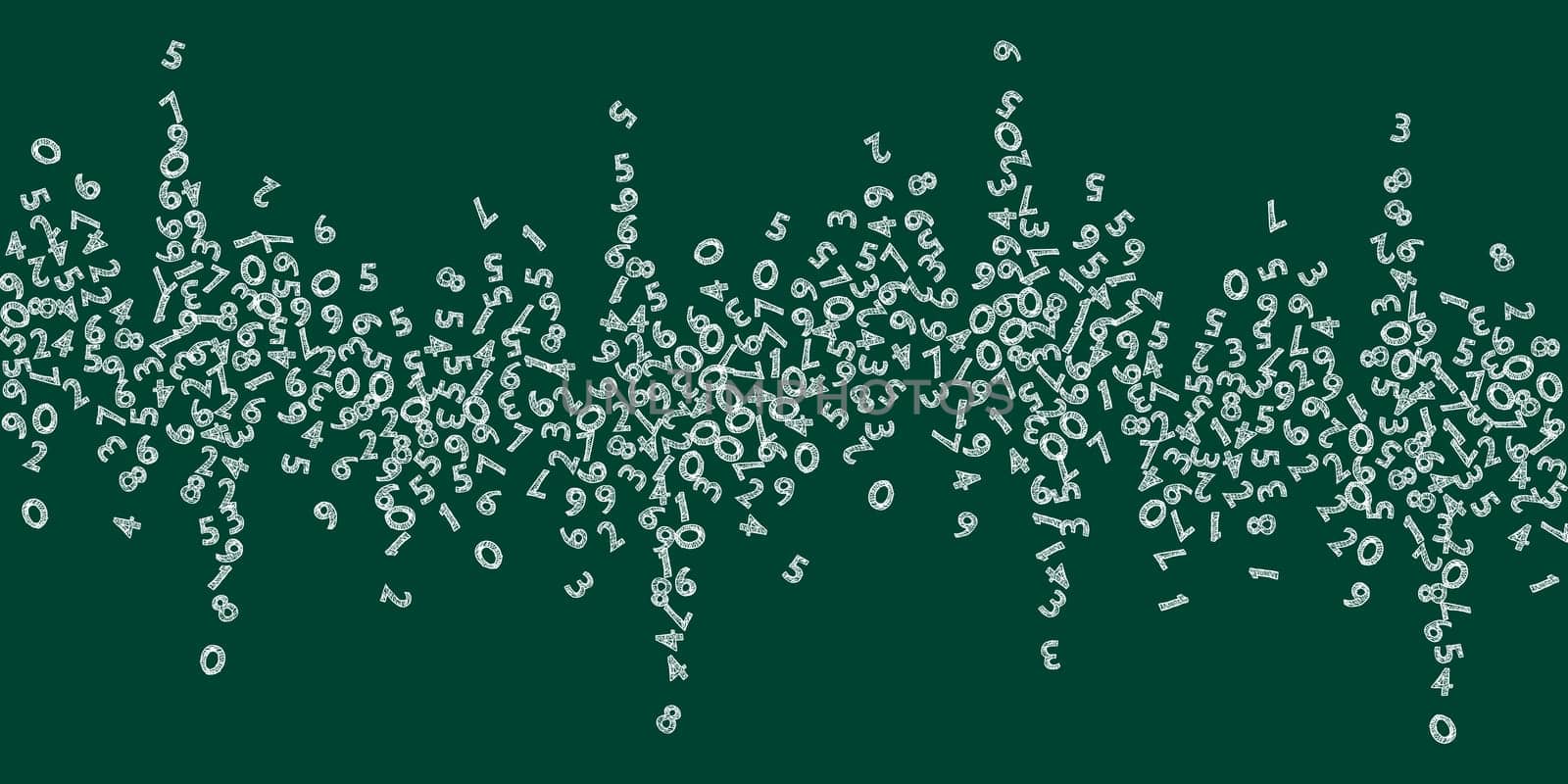 Scattered letters of latin alphabet. Colorful childish floating characters of English language. Foreign languages study concept. Back to school banner .