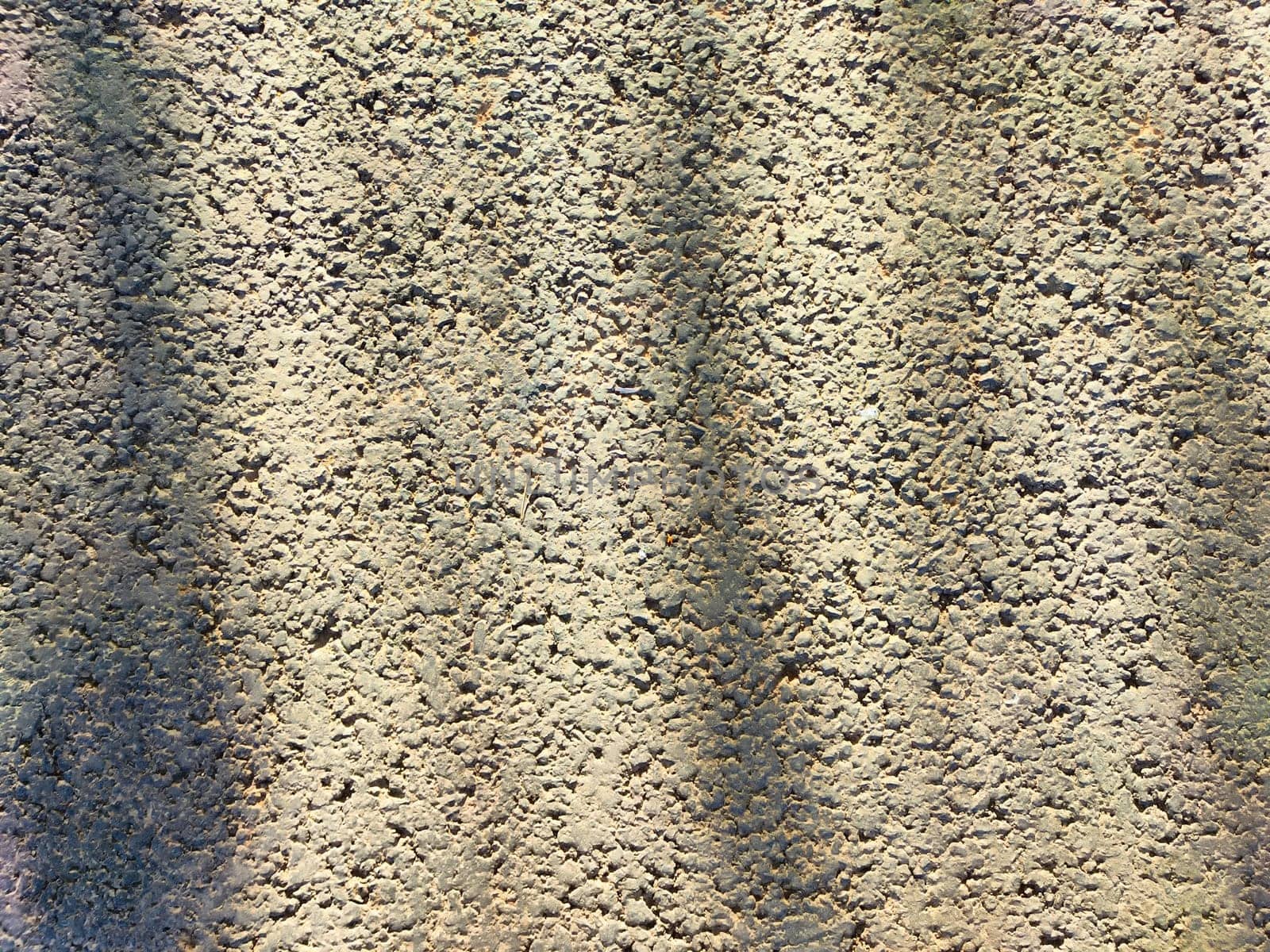 The surface displays intricate patterns and colors, reflecting natural aging and the impact of sunlight over time.