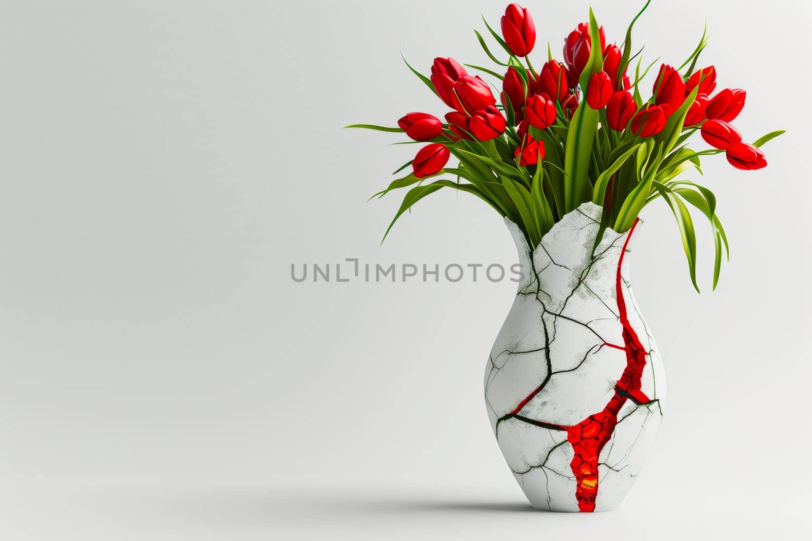 A clean and minimalistic white background is ideal for a wide range of various design applications and uses