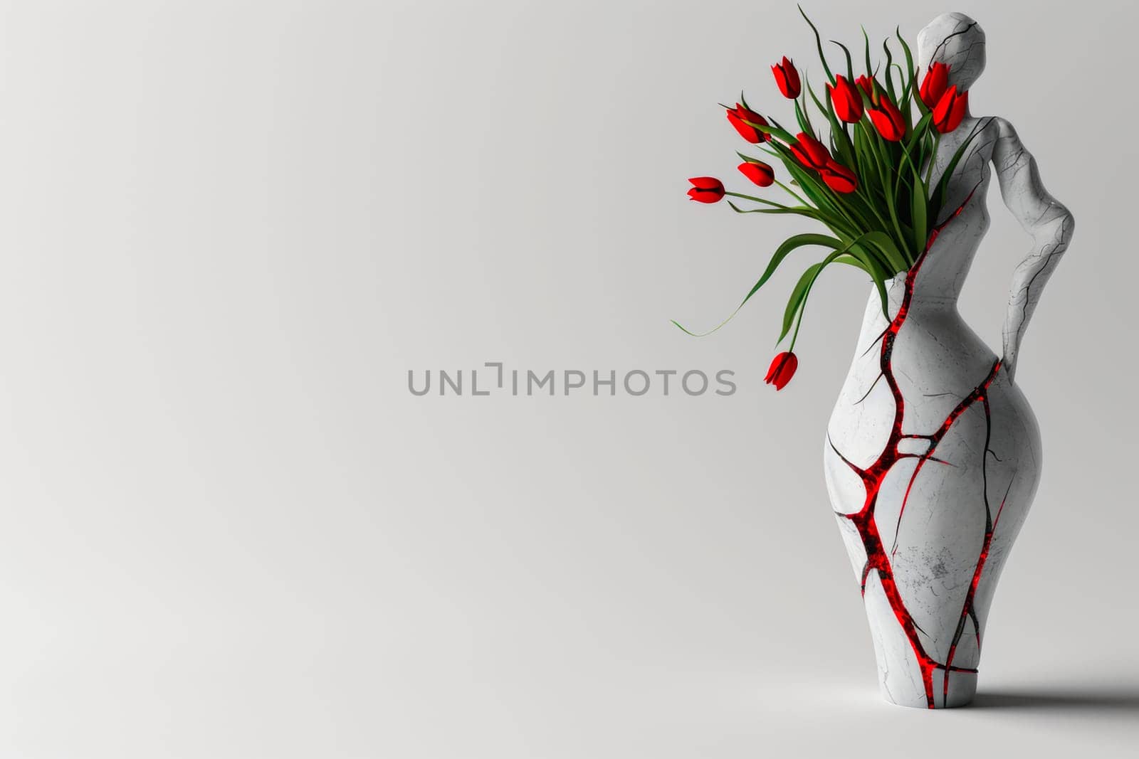 This is a clean and minimalist white background, making it ideal for a wide range of creative projects and designs