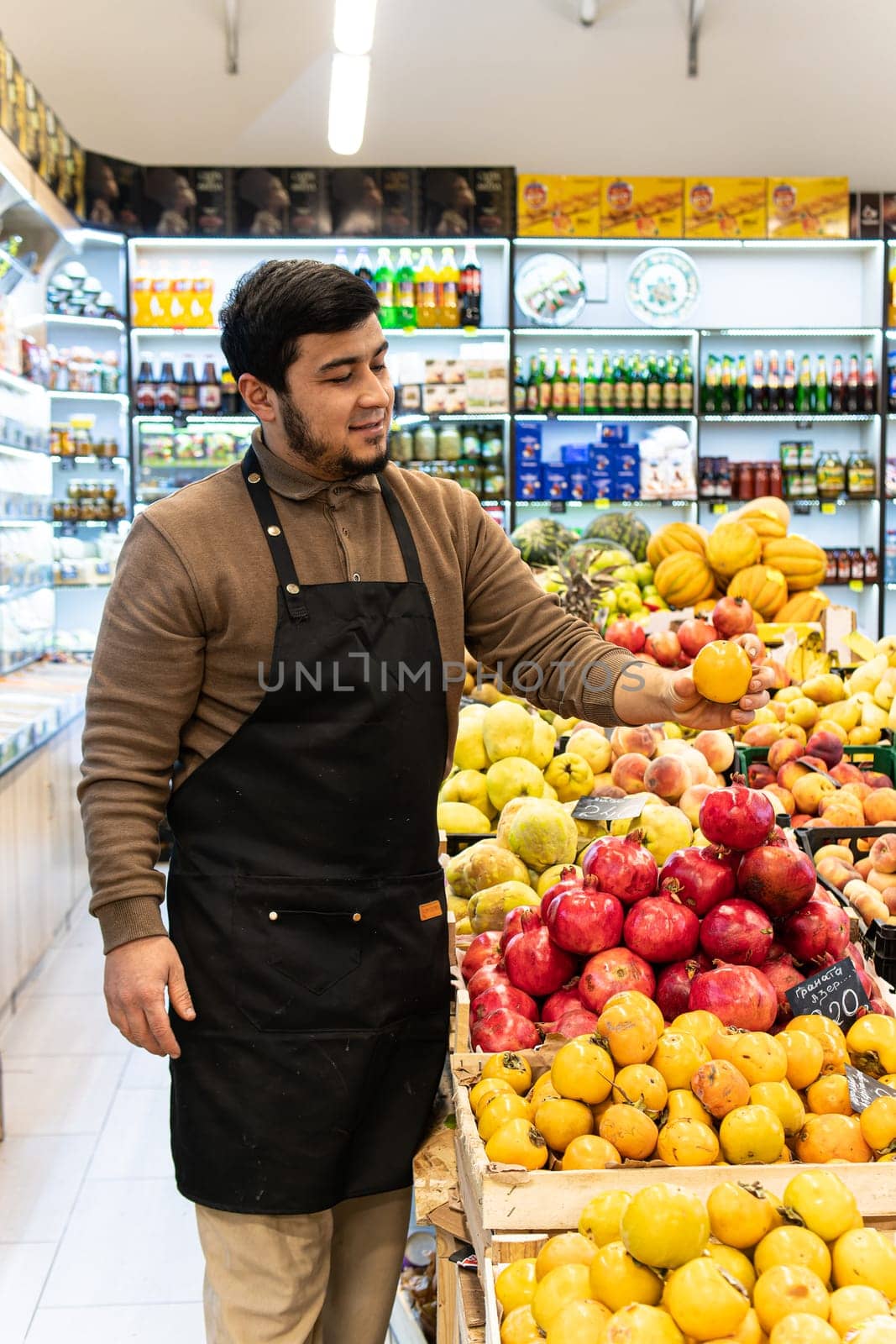 buying organic man selling seller caucasian people vegan market shopping food vegetable groceries