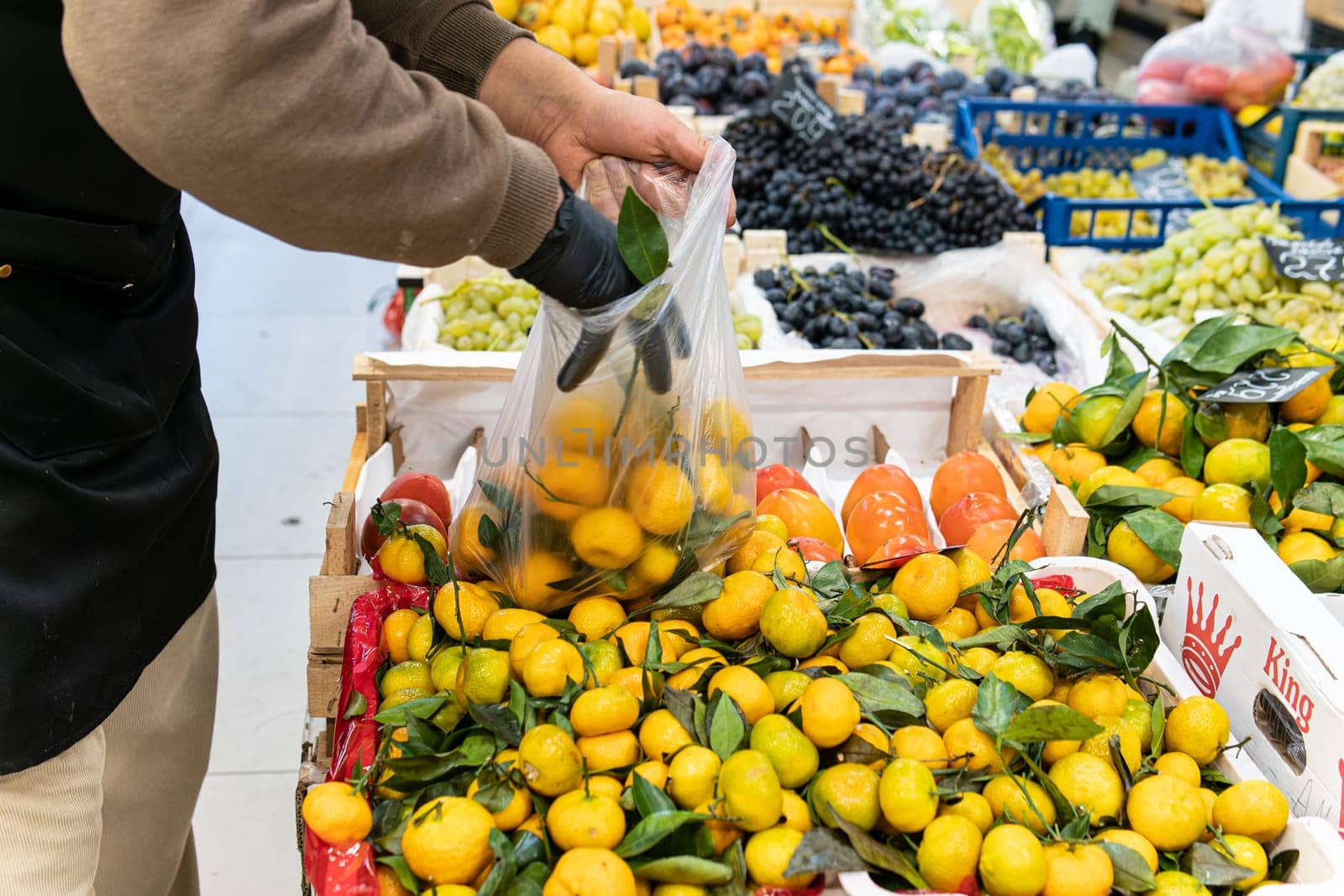 market food groceries seller caucasian man vegan vegetable people buying shopping organic selling