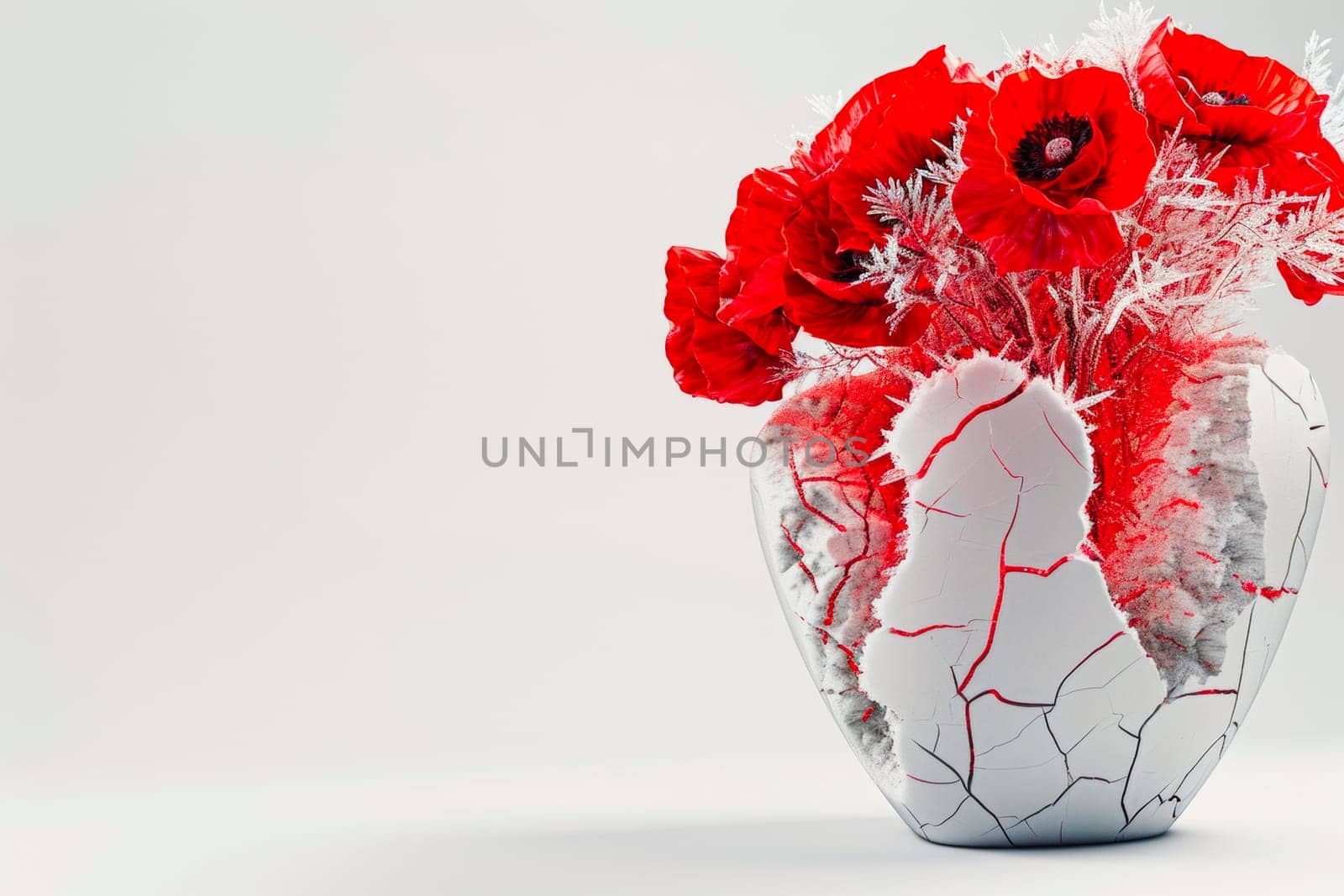 This is a simple and elegantly crafted composition that showcases a clean white background suitable for versatile use