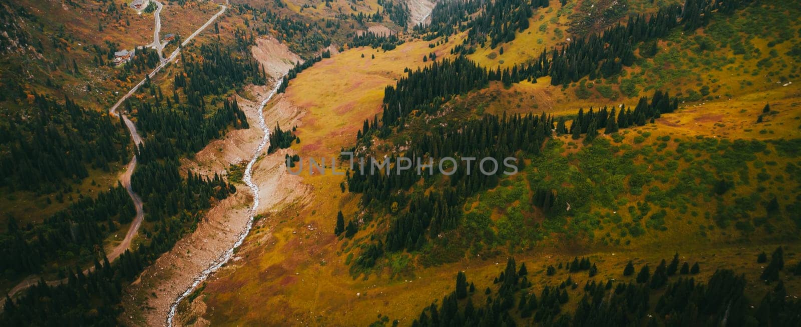 A red mountain, black volcanic ground and lava formations, volcanoes . High quality photo