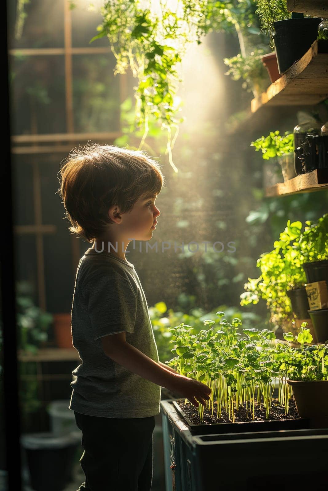 Fresh beginnings: green sprouts symbolizing growth, renewal, representing beauty of nature resilience, promise of new life as they emerge from the earth, vibrant, full of potential