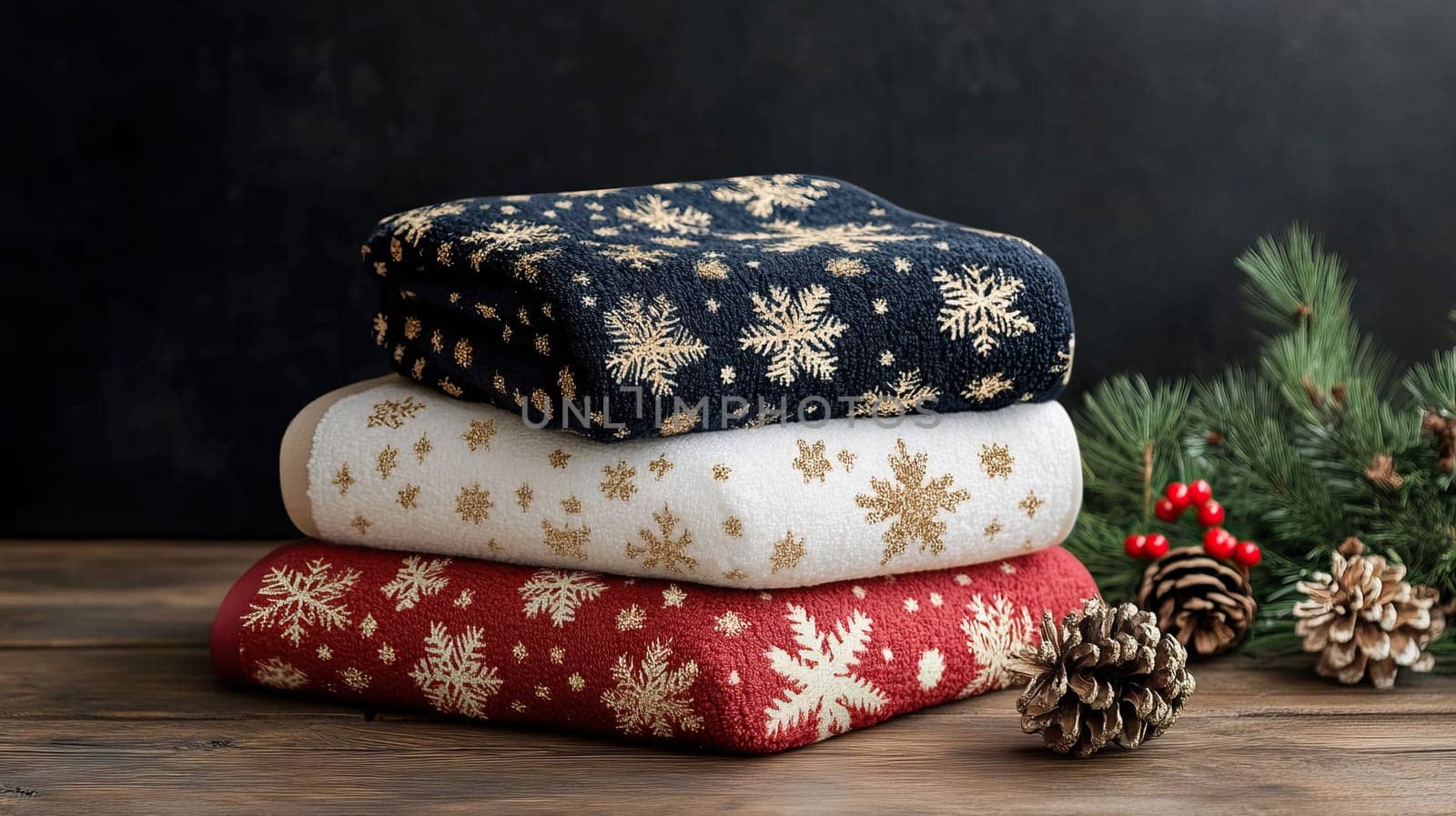 Discover elegant kitchen towels adorned with delightful Christmas designs and vibrant motifs for the holiday season