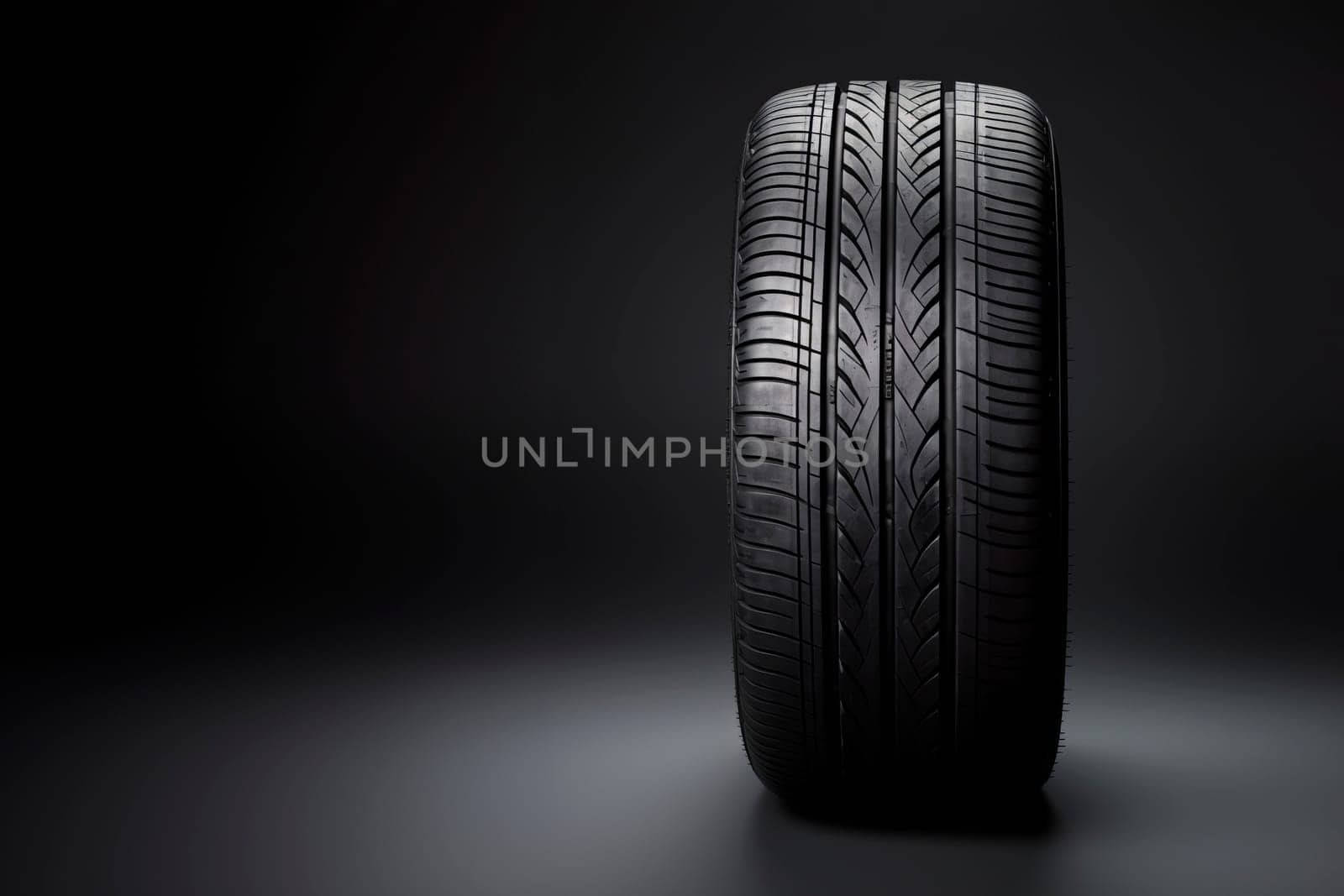 Car new tire close-up. minimalism. High quality photo