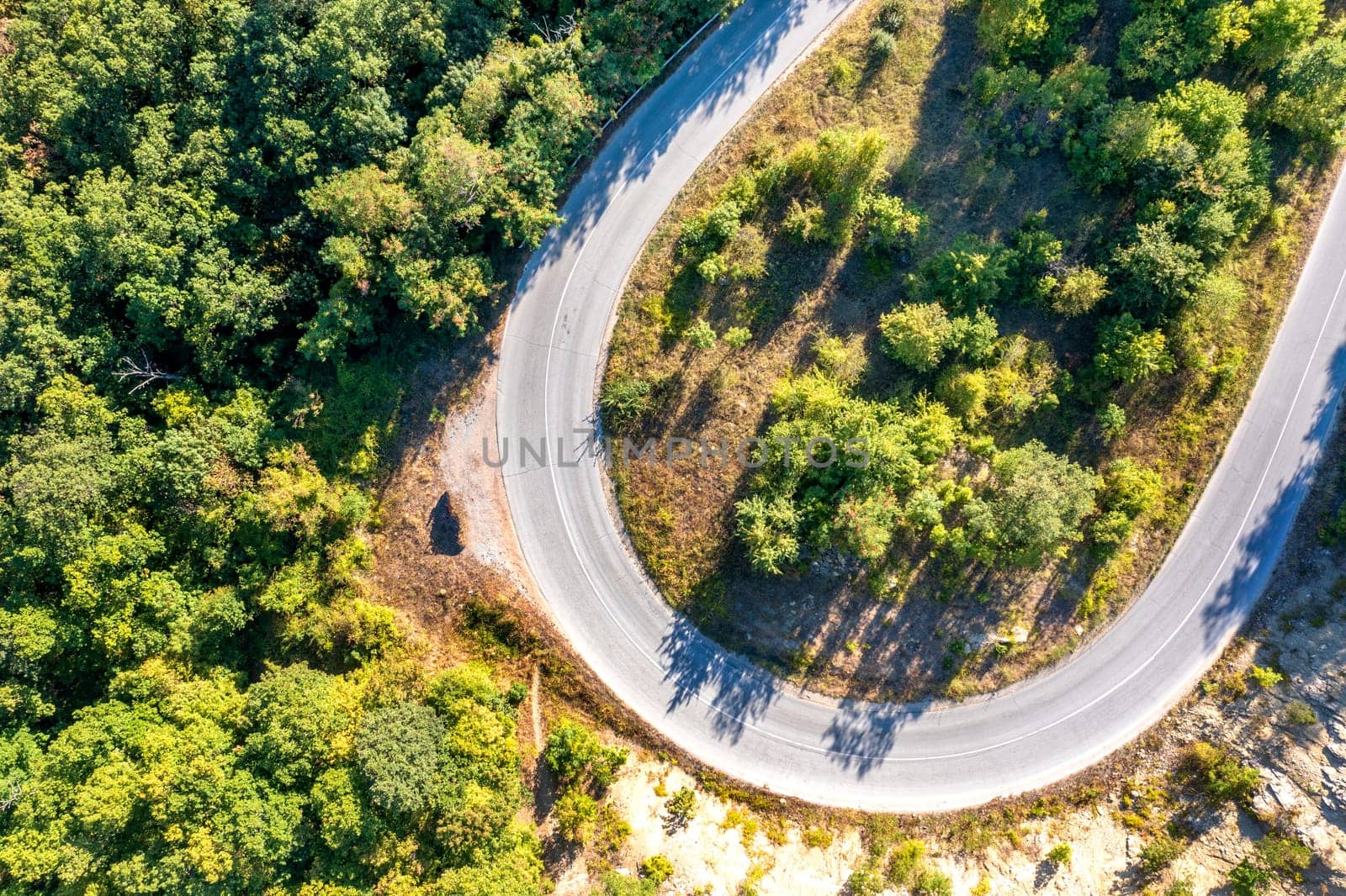 curve of the road by EdVal