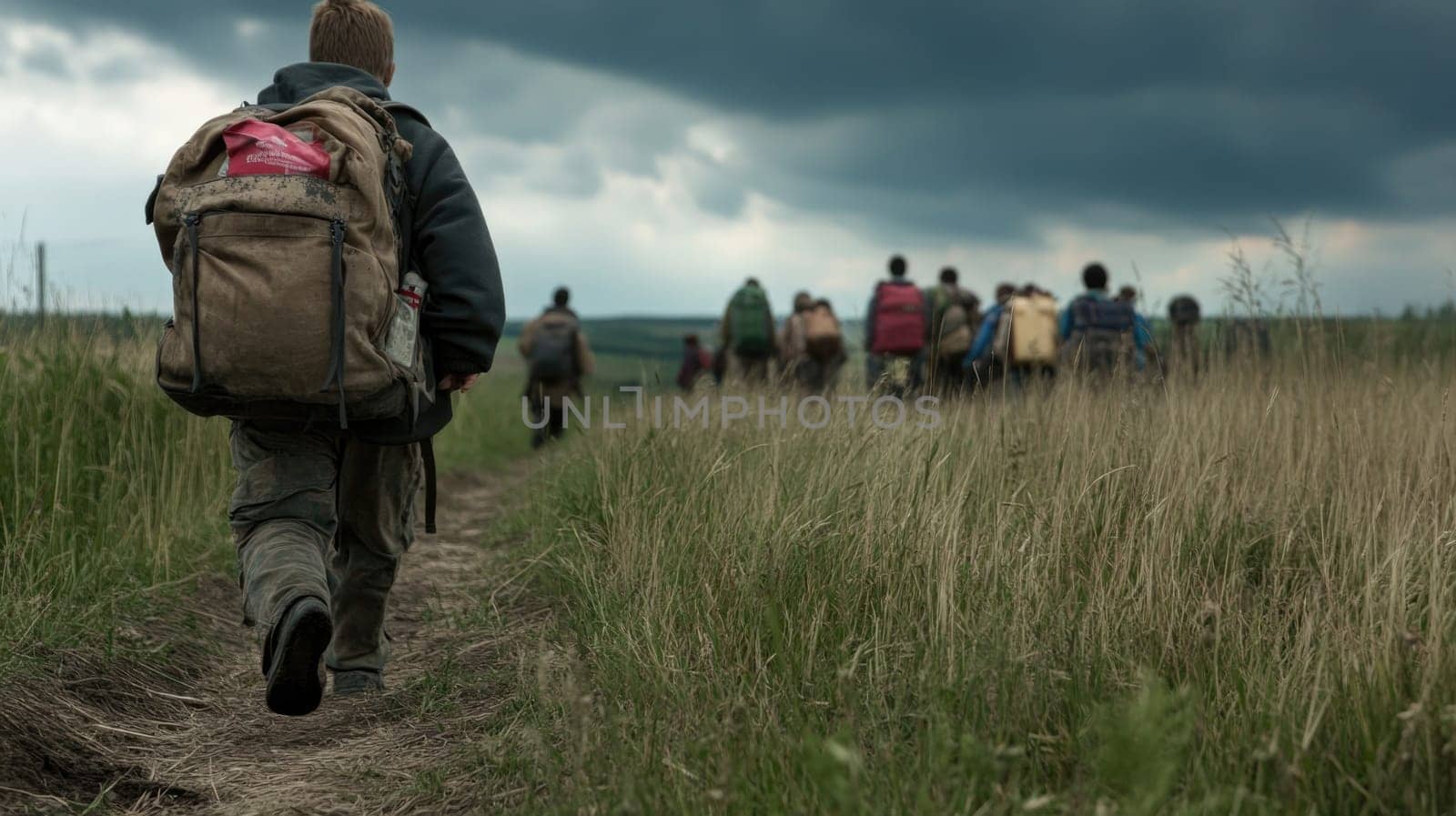 Faces of displacement: portrait refugees driven by conflict, poverty, environmental catastrophes, reflecting human cost major international issues, importance of empathy in finding lasting solutions