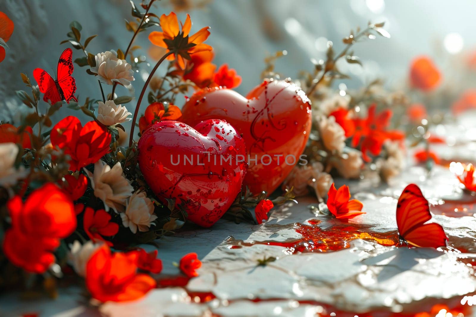 An immaculate, bright white background is perfect for effectively showcasing products or unique artistic designs