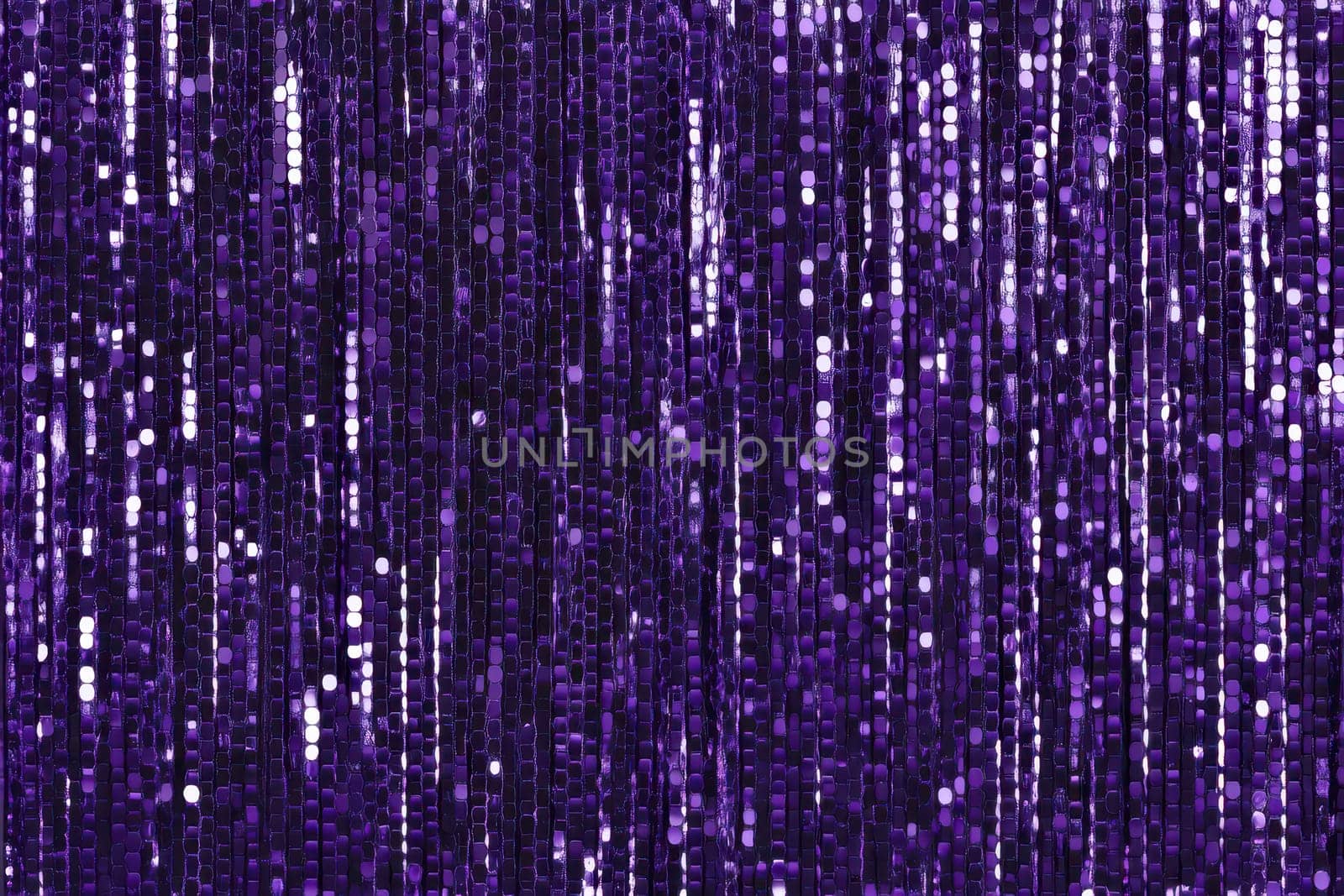 A shimmering background of silver sequins, creating a festive and glamorous mood..