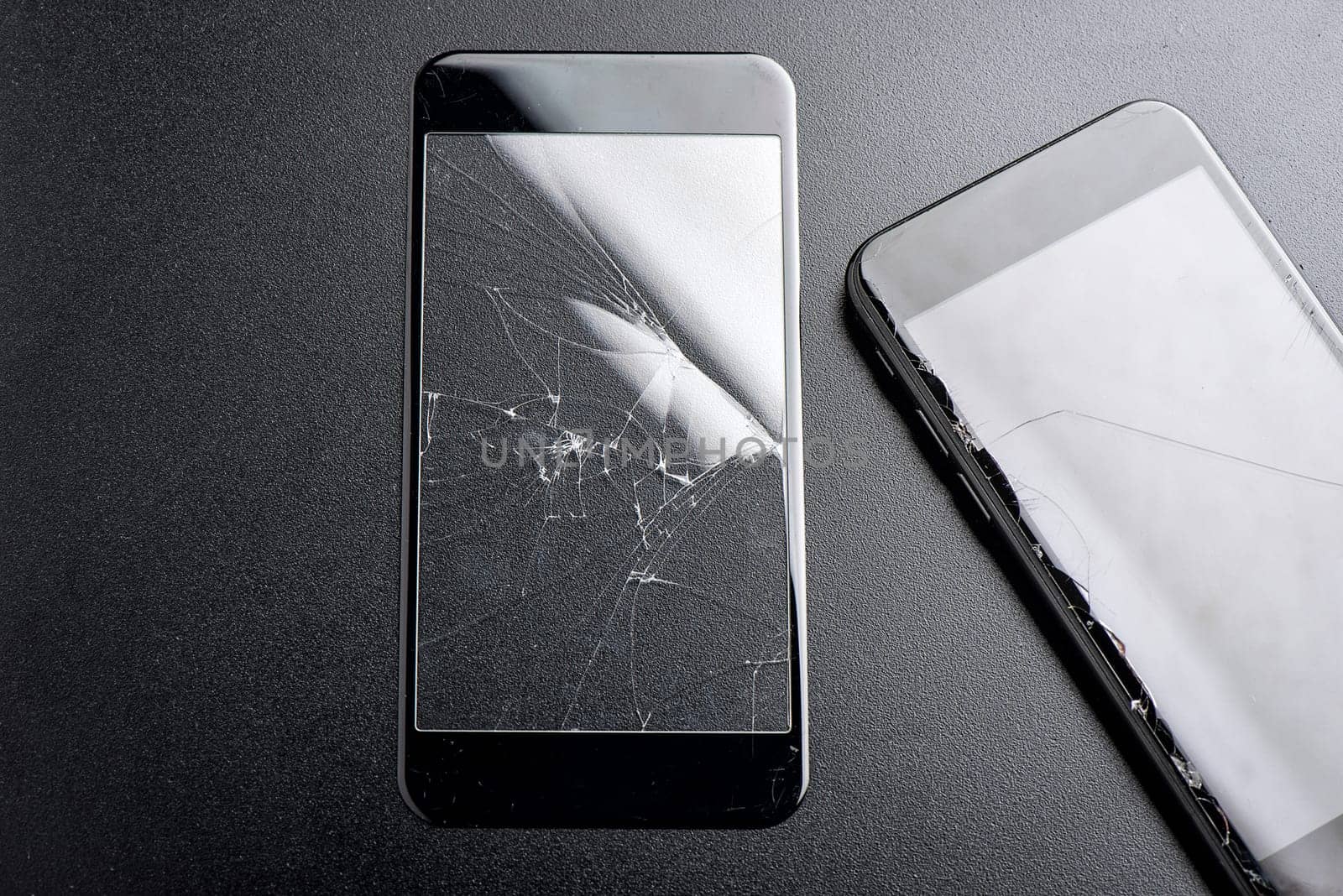 broken tempered glass screen protector by norgal