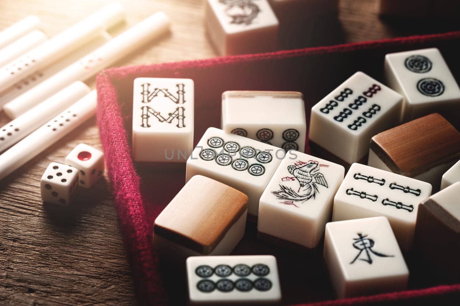 Equipments for Mahjong by norgal