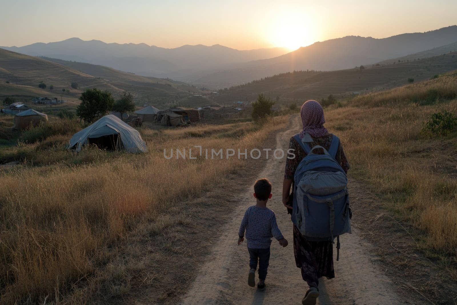 The refugee journey: portrait of individuals fleeing war, poverty, natural disasters, complex causes of displacement and urgent need for empathy, global response to address this crisis