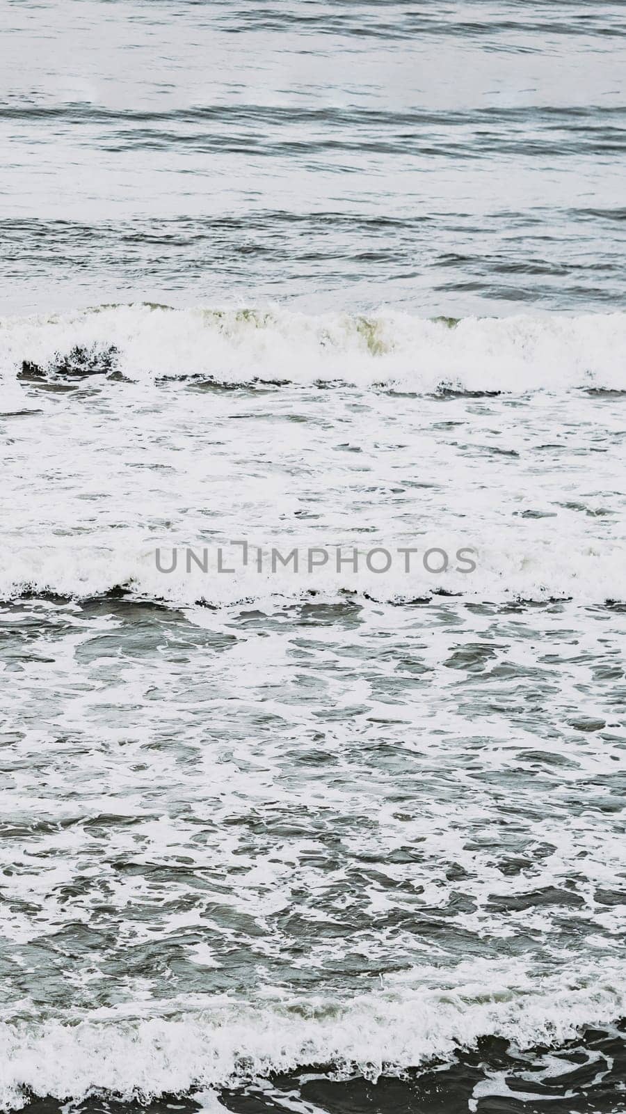 Real photo sea water waves, abstract background, nature power, pale grey light contrast matte more tone in stock.