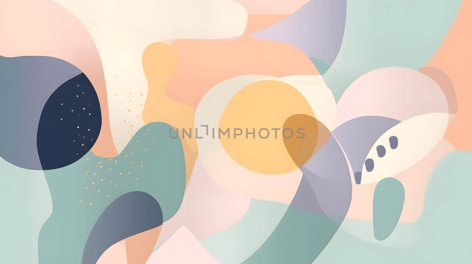 modern art painting in pastel colors illustration, generative ai. High quality photo