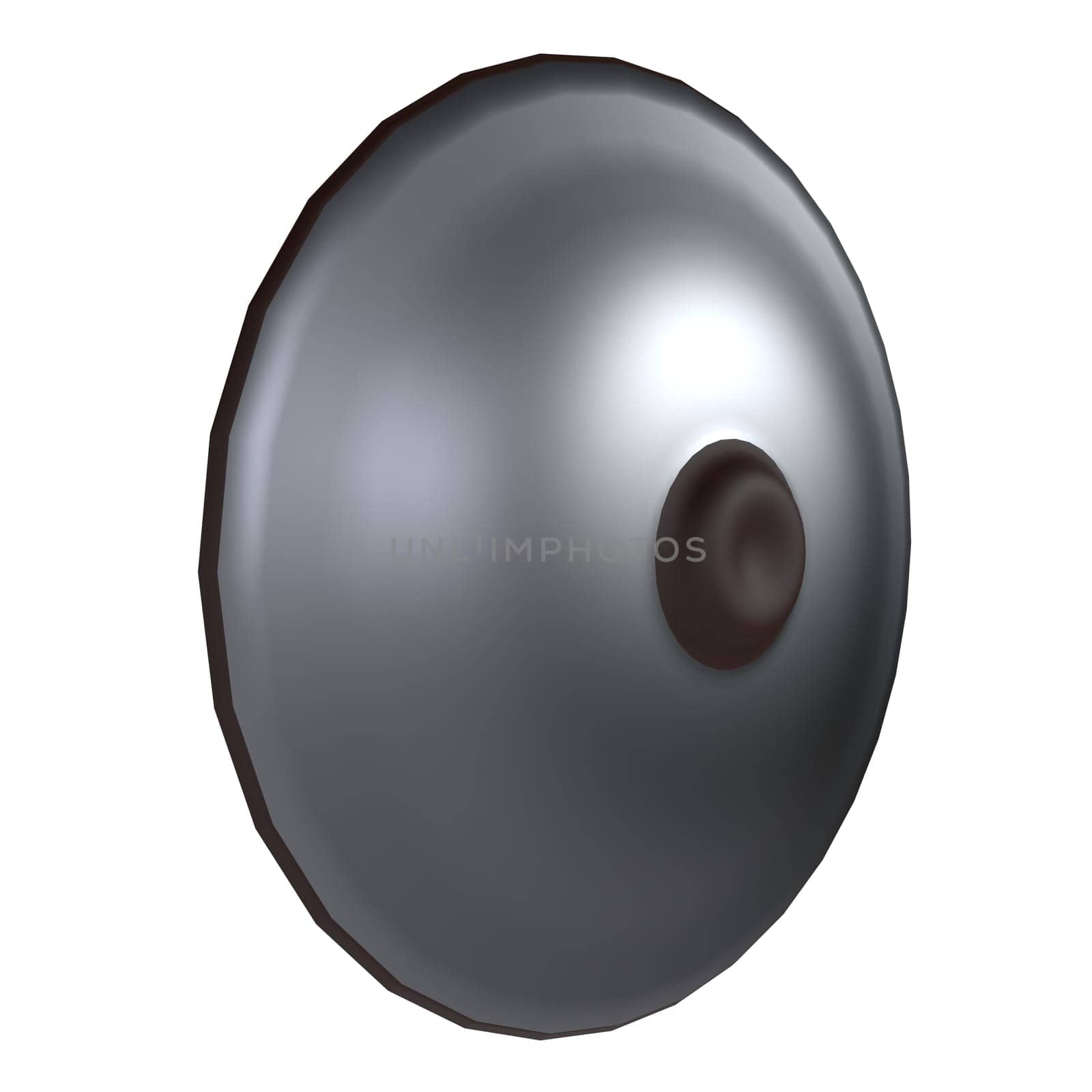 A polished metal gong reflects light, creating a serene atmosphere in the room.