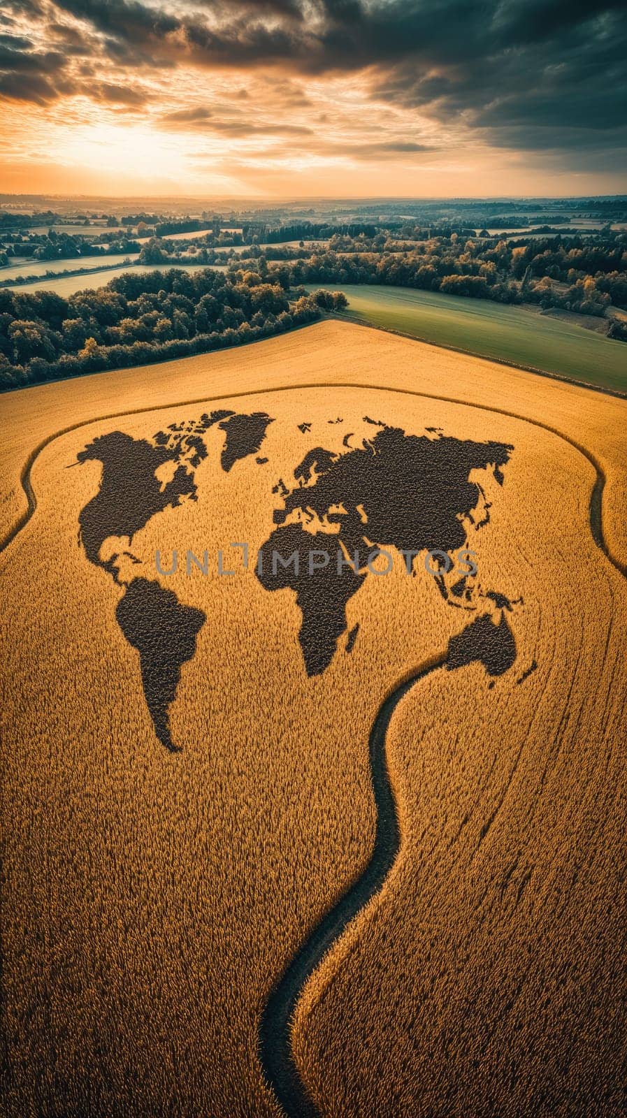 Grain export: shipment of wheat to international markets, agricultural trade growth, stabilizing food supply, economic cooperation through seamless movement of essential crops worldwide