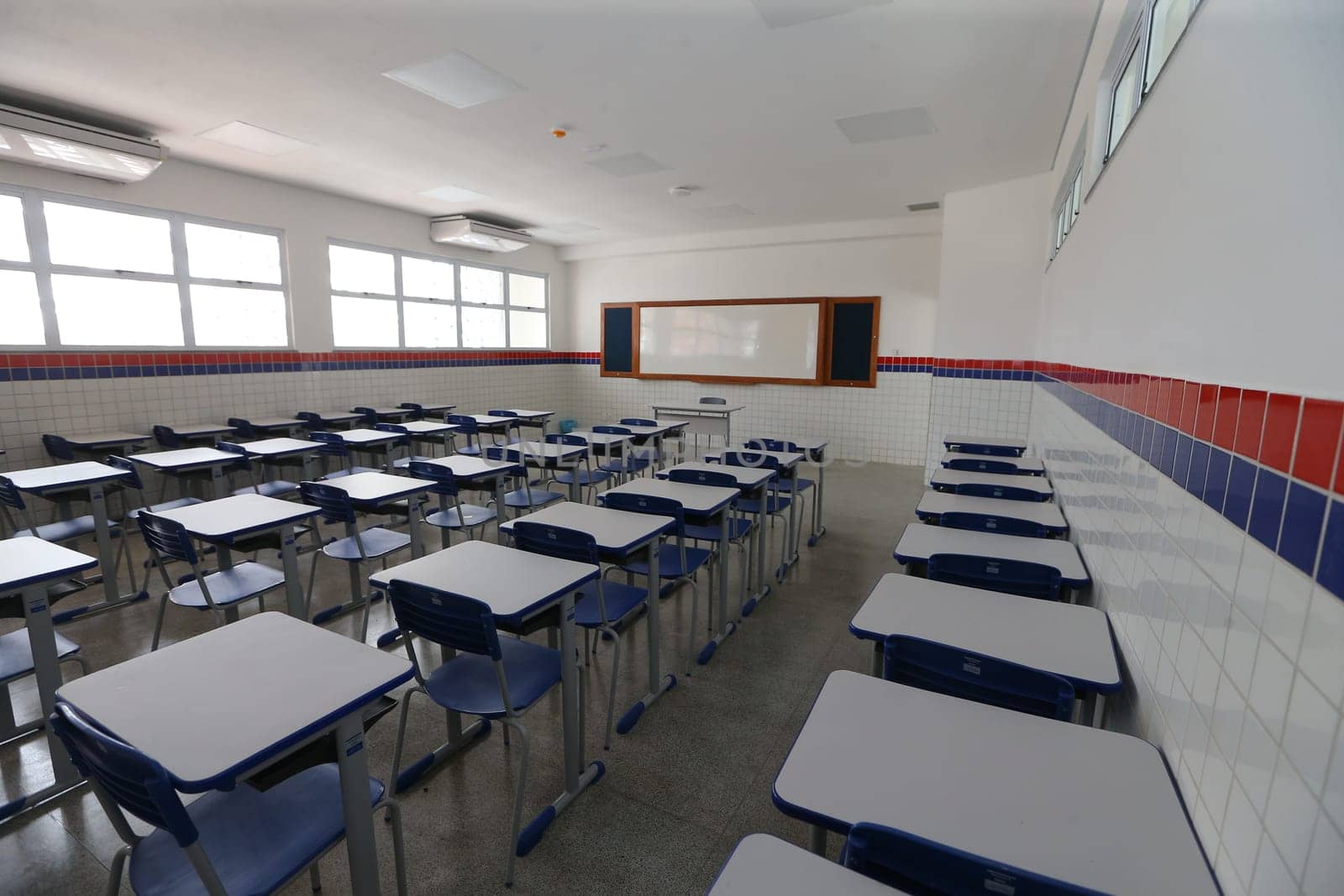 pilao arcado, bahia, brazil - november 13, 2024: view of a public school in the state network of Bahia.