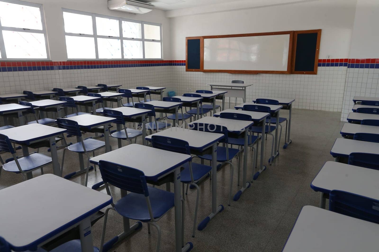 pilao arcado, bahia, brazil - november 13, 2024: view of a public school in the state network of Bahia.