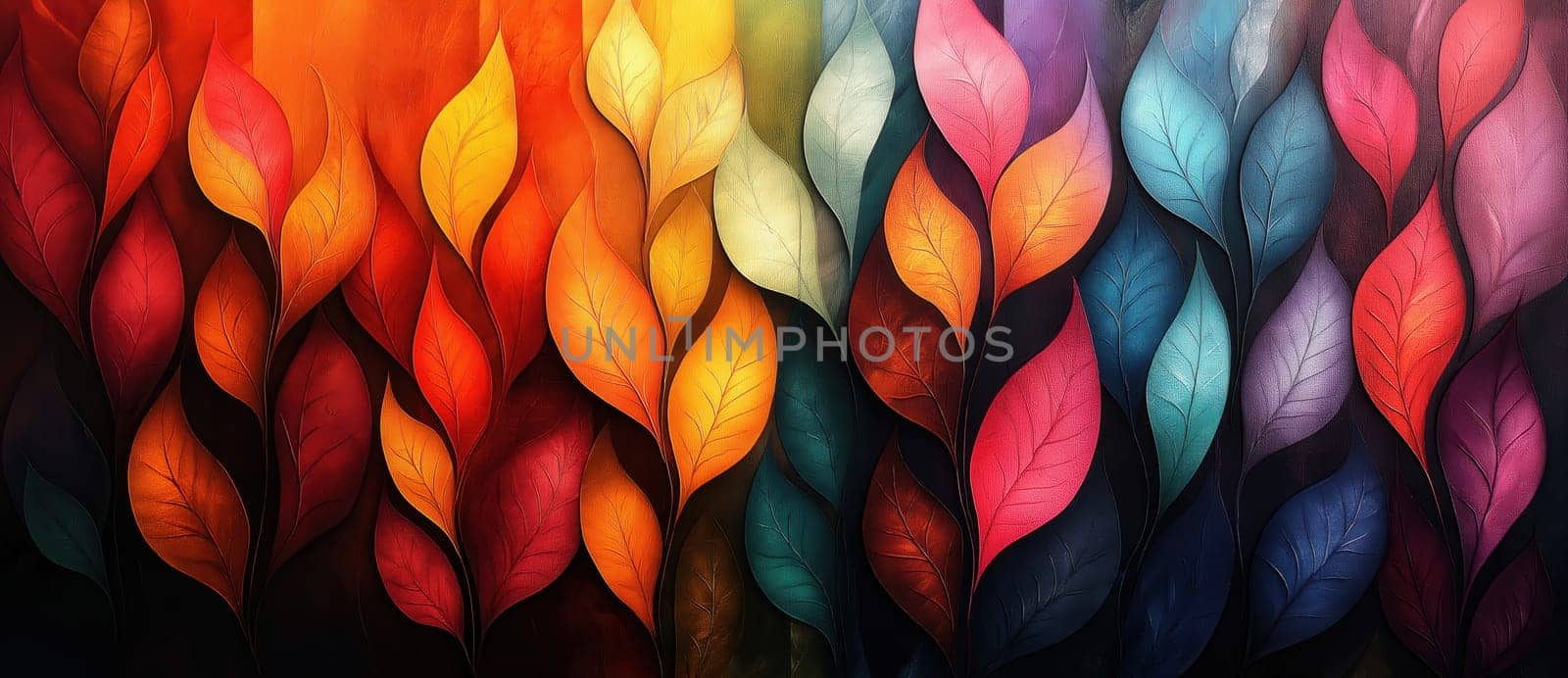 Abstract bright multicolored creative background. Selective focus.