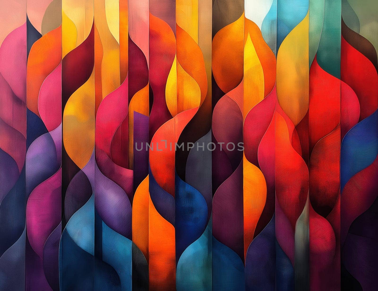 Abstract bright multicolored creative background. Selective focus.