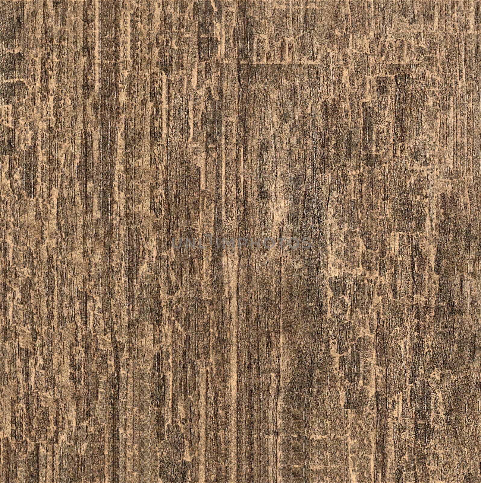Abstract background with brown wood panel texture with vertical stripes close-up