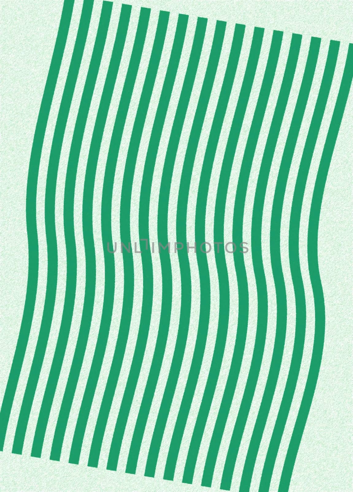 A green abstract stage in an elegant futuristic geometric style with simple lines