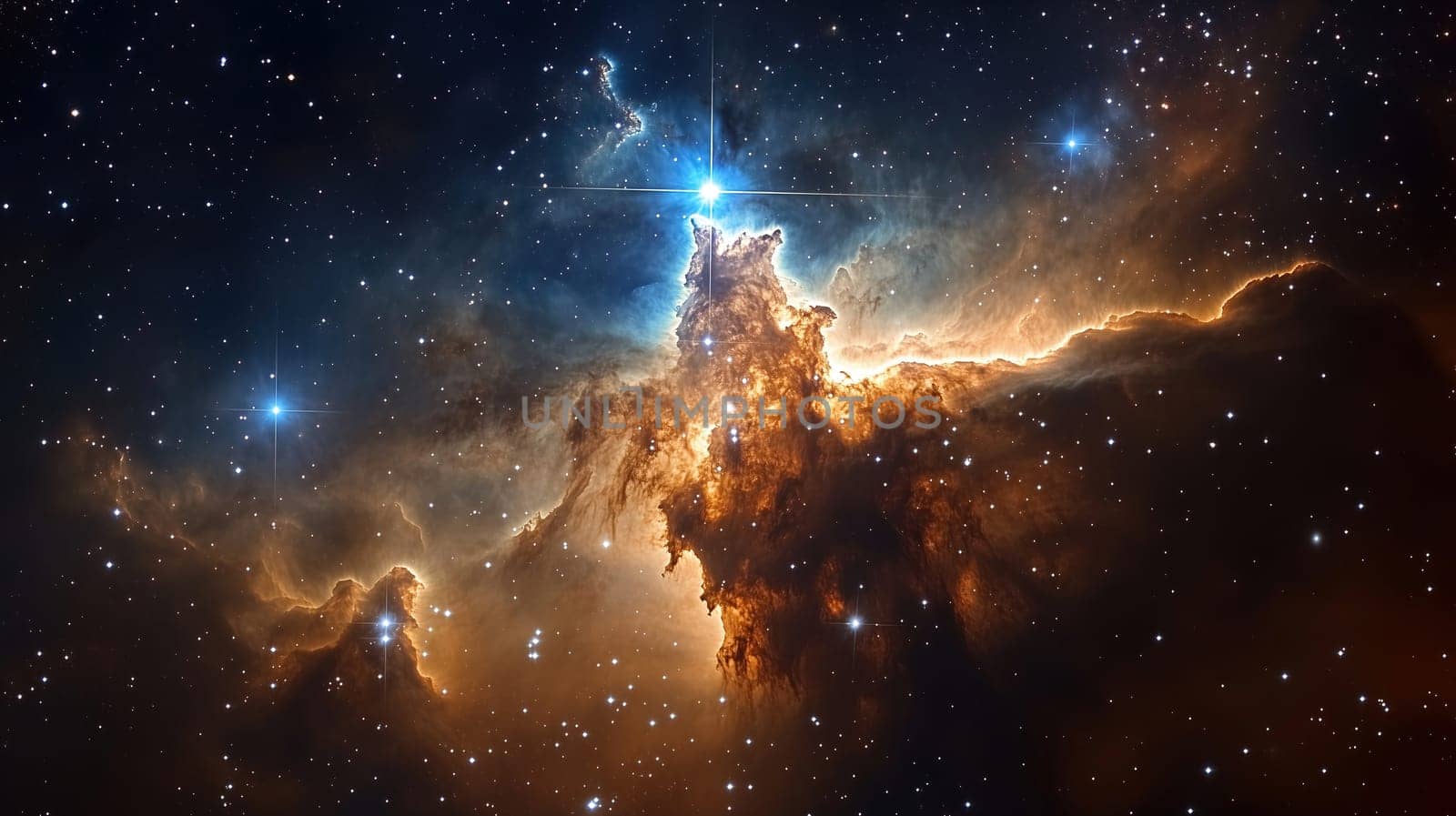 The Carina Nebula reveals a vibrant display of cosmic gas and bright stars, highlighting the beauty and vastness of the universe. This breathtaking sight captivates with its intricate details.
