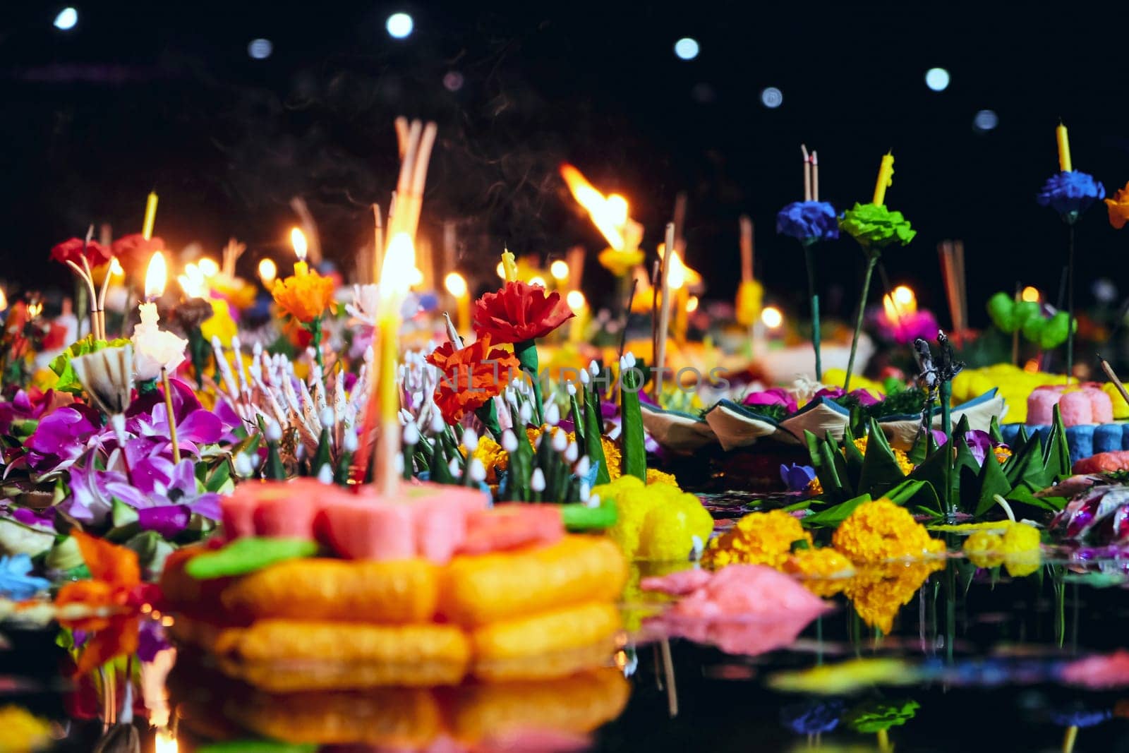 Loy Krathong Day is one of the most popular festivals of Thailand celebrated annually on the Full-Moon Day of the Twelfth Lunar Month.