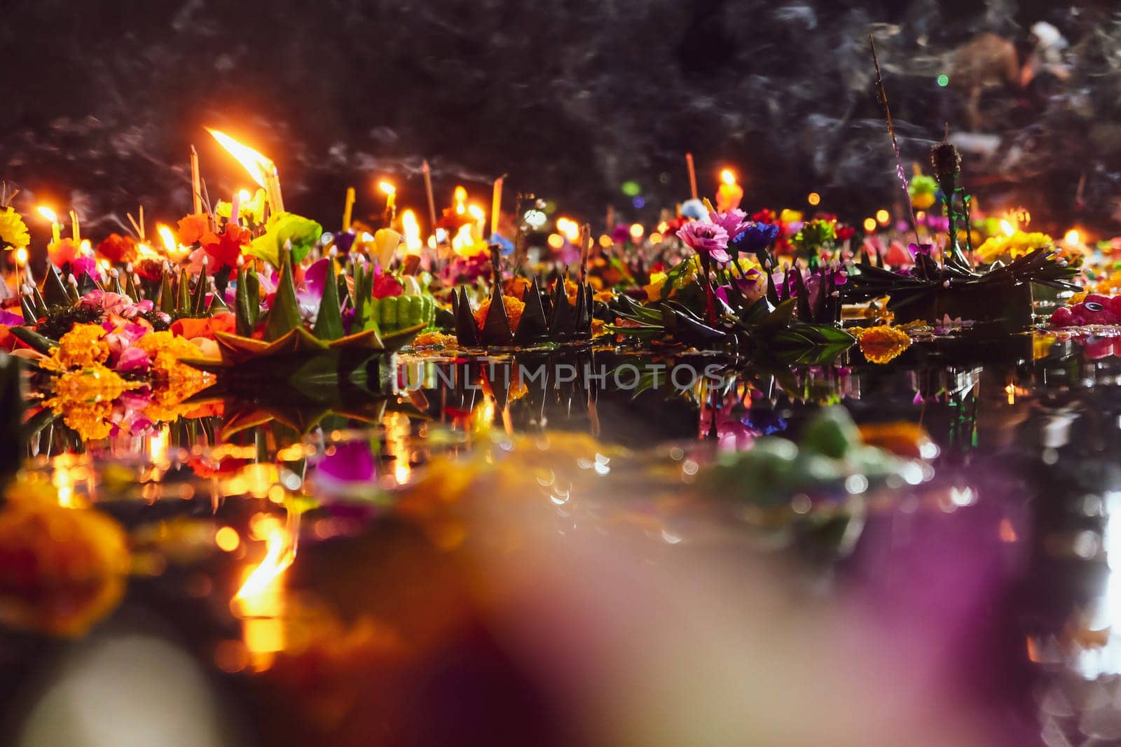Loy Krathong Day is one of the most popular festivals of Thailand celebrated annually on the Full-Moon Day of the Twelfth Lunar Month.