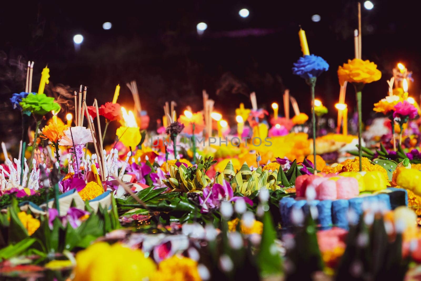 Loy Krathong Day is one of the most popular festivals of Thailand celebrated annually on the Full-Moon Day of the Twelfth Lunar Month.