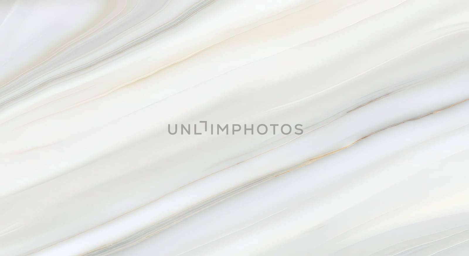 Smooth flowing patterns in soft white and beige tones create a mesmerizing marble texture ideal for contemporary interior design and modern art applications. subtle veining adds elegance and sophistication to any project.