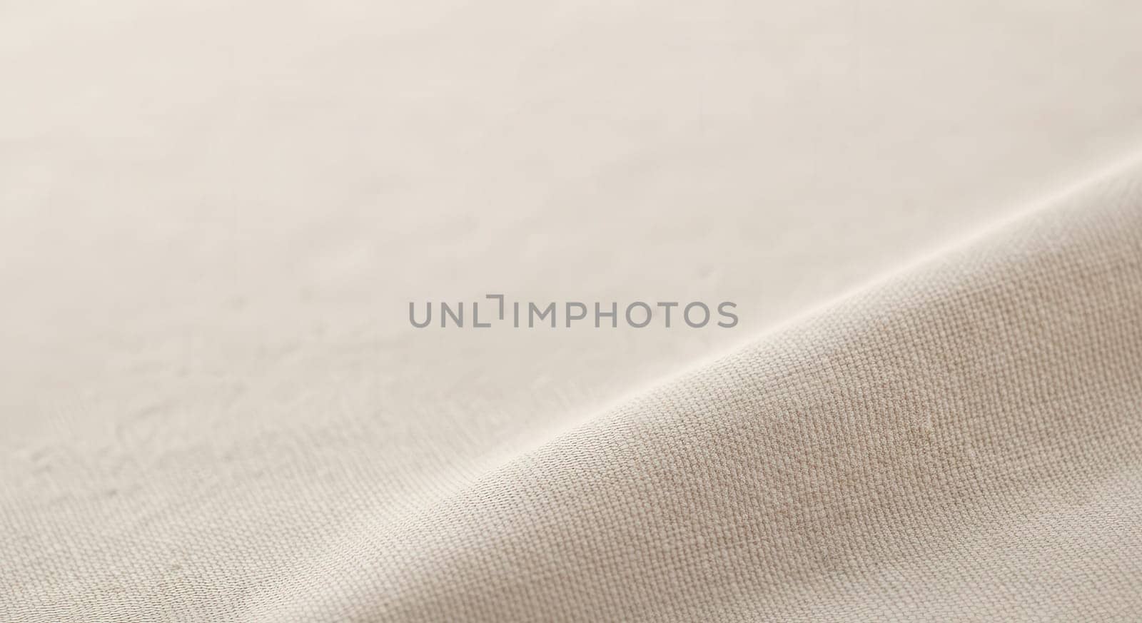 Close-up of a neutral beige fabric showcasing its detailed texture and fine weave. ideal for use as a background in design projects, textile patterns, or organic material studies, emphasizing simplicity and versatility.