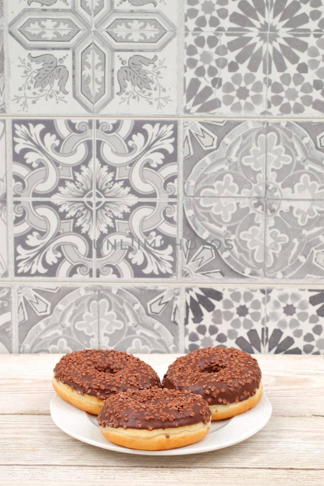 Indulge yourself in these absolutely delicious and tasty chocolate donuts, perfect for any dessert lover out there