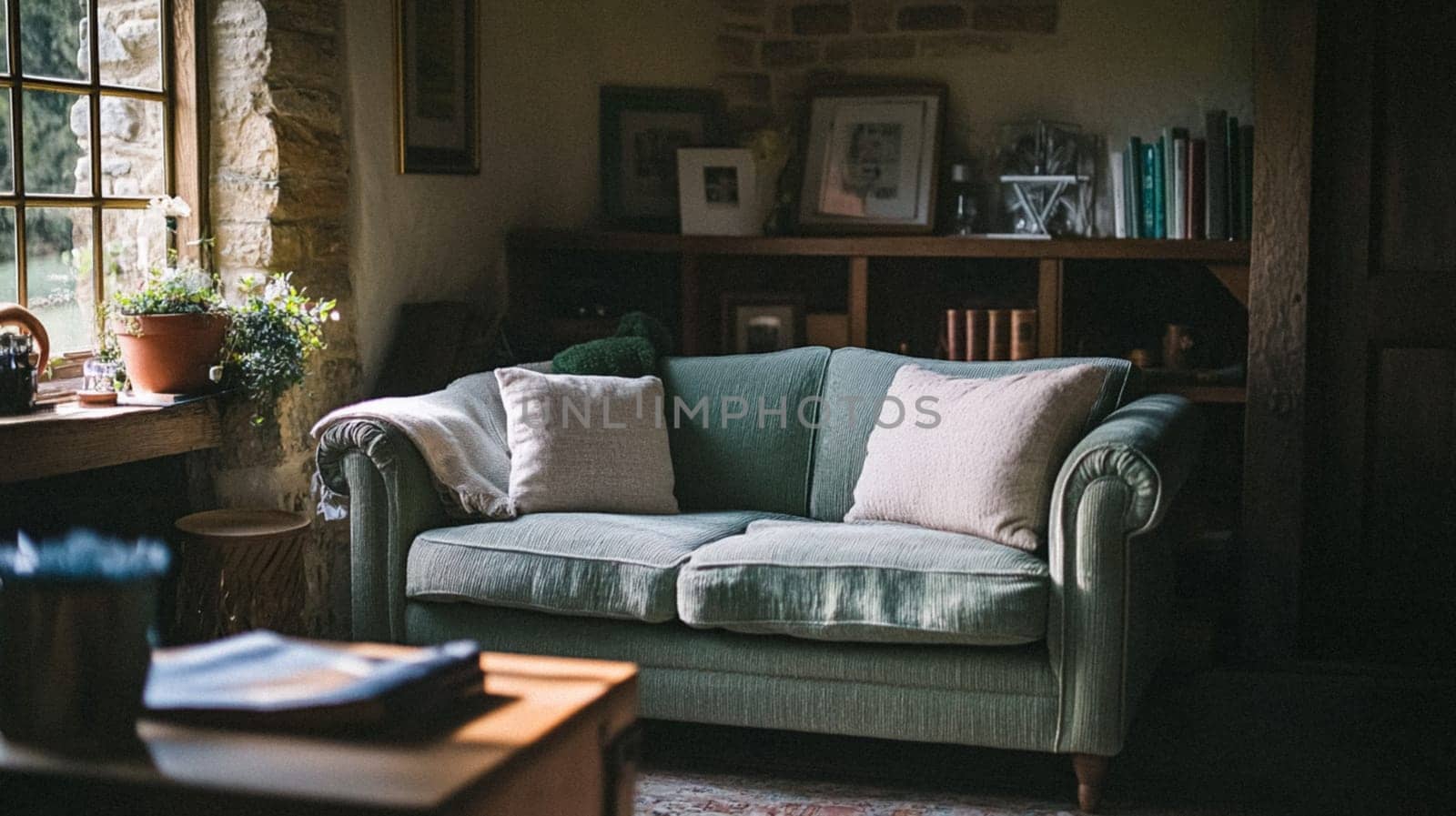 Country cottage decor, Cotswolds style interior design, furniture and home decor in elegant English country house style idea