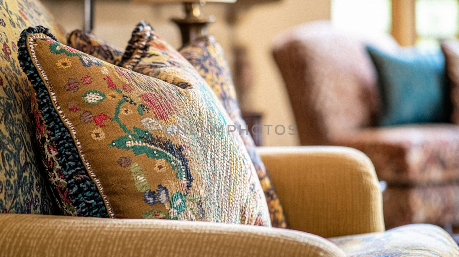 Country cottage decor, Cotswolds style interior design, furniture and home decor in elegant English country house style idea