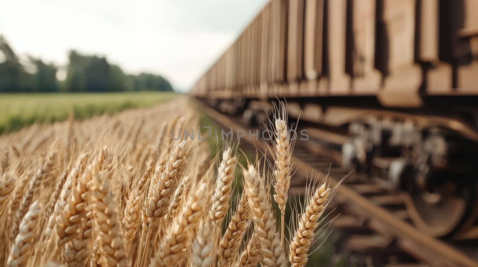 Grain export: shipment of wheat to international markets, agricultural trade growth, stabilizing food supply, economic cooperation through seamless movement of essential crops worldwide