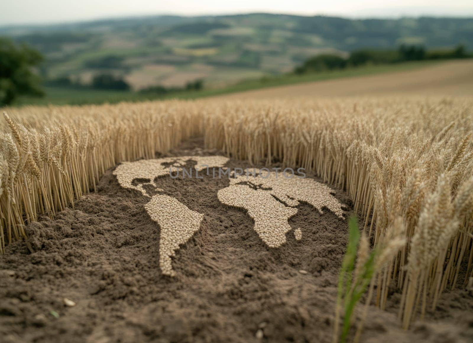 Grain export: shipment of wheat to international markets, agricultural trade growth, stabilizing food supply, economic cooperation through seamless movement of essential crops worldwide