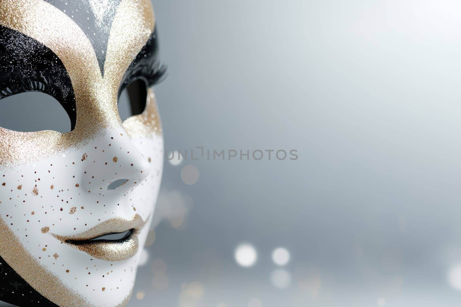 Masquerade elegance: carnival Venetian mask blending tradition, mystery, reflecting intricate craftsmanship, timeless allure of hidden identities during vibrant festivities