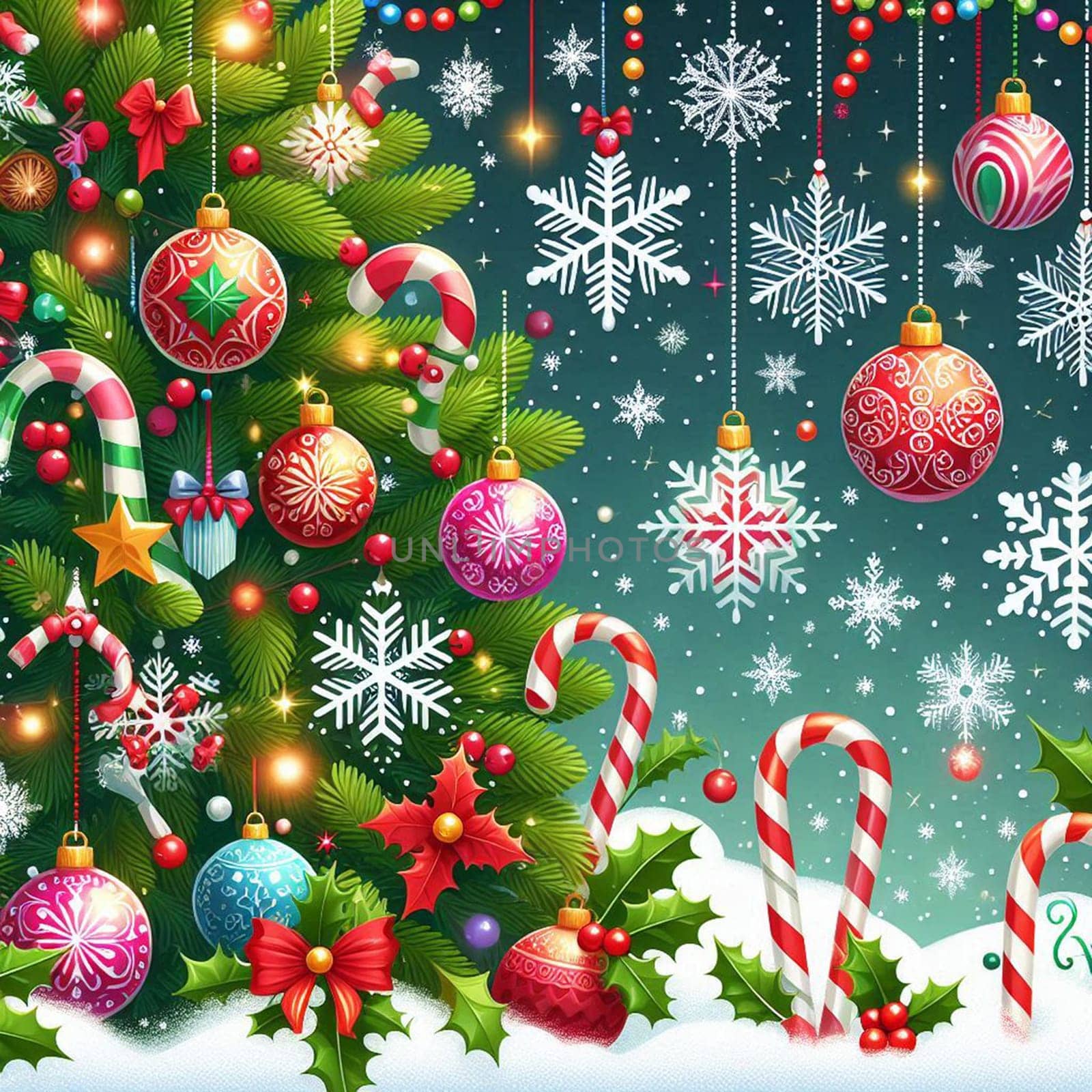 A Beautiful  Christmas picture of World