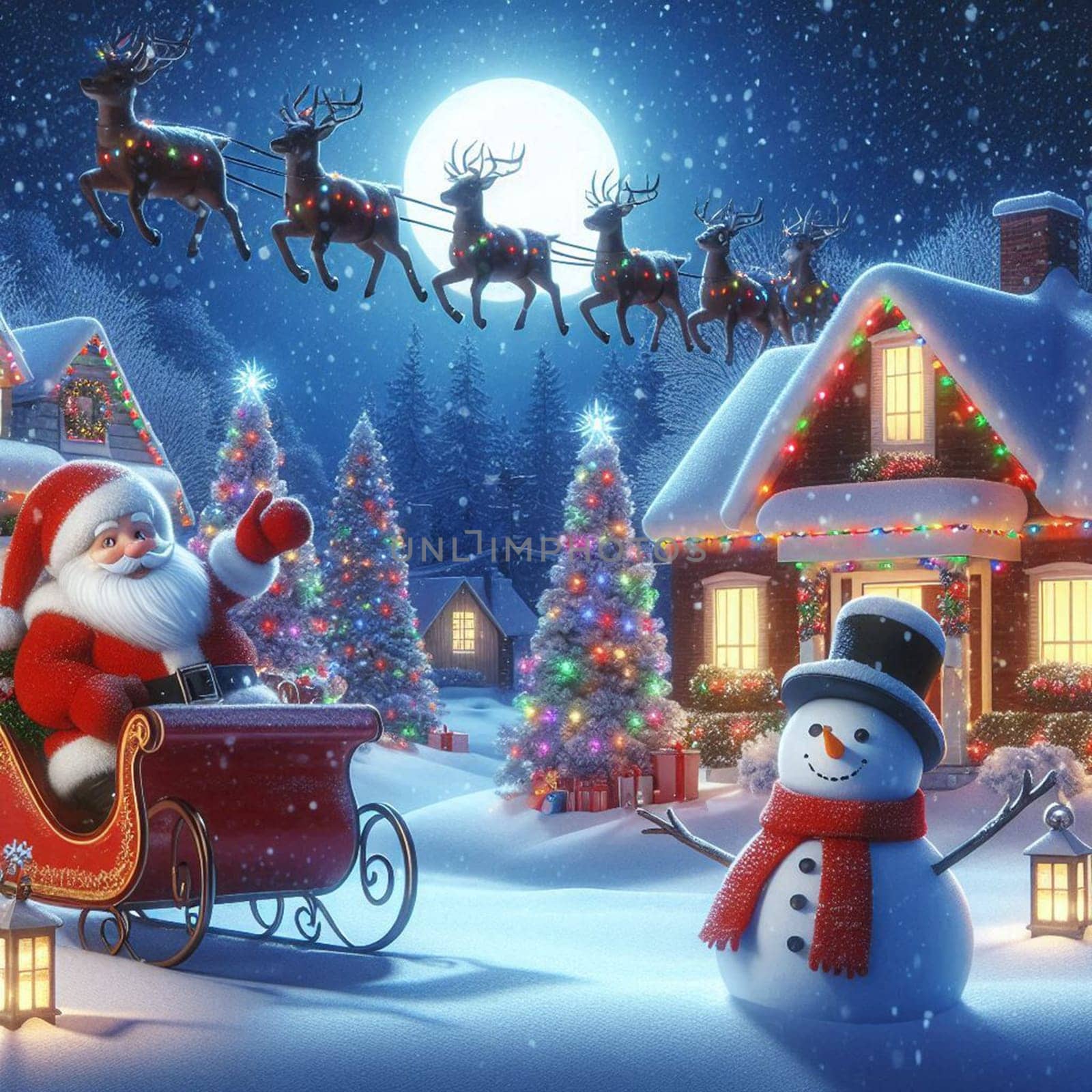 A Beautiful  Christmas picture of World