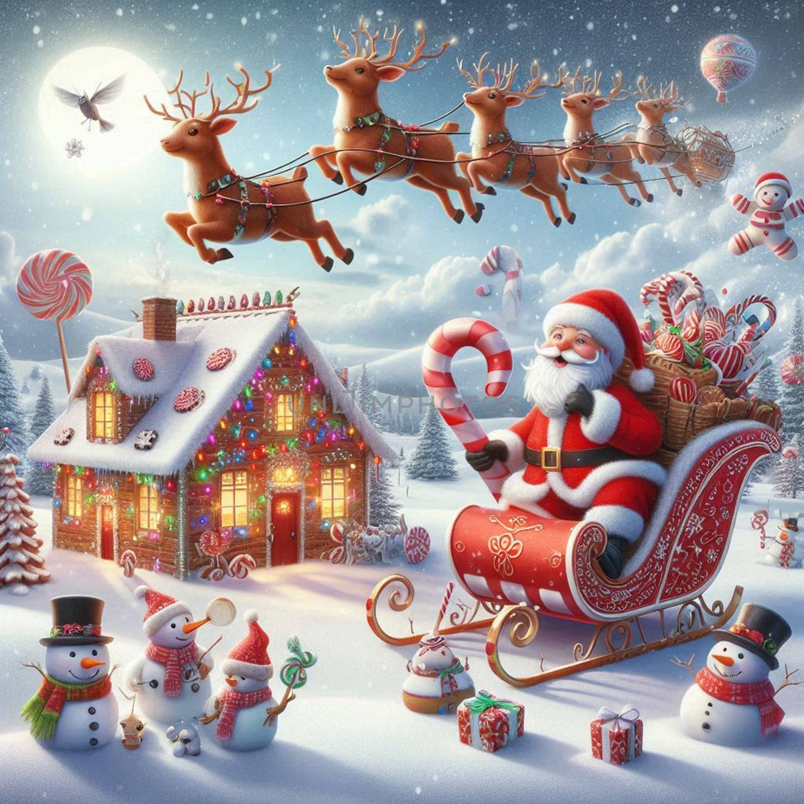 A Beautiful  Christmas picture of World