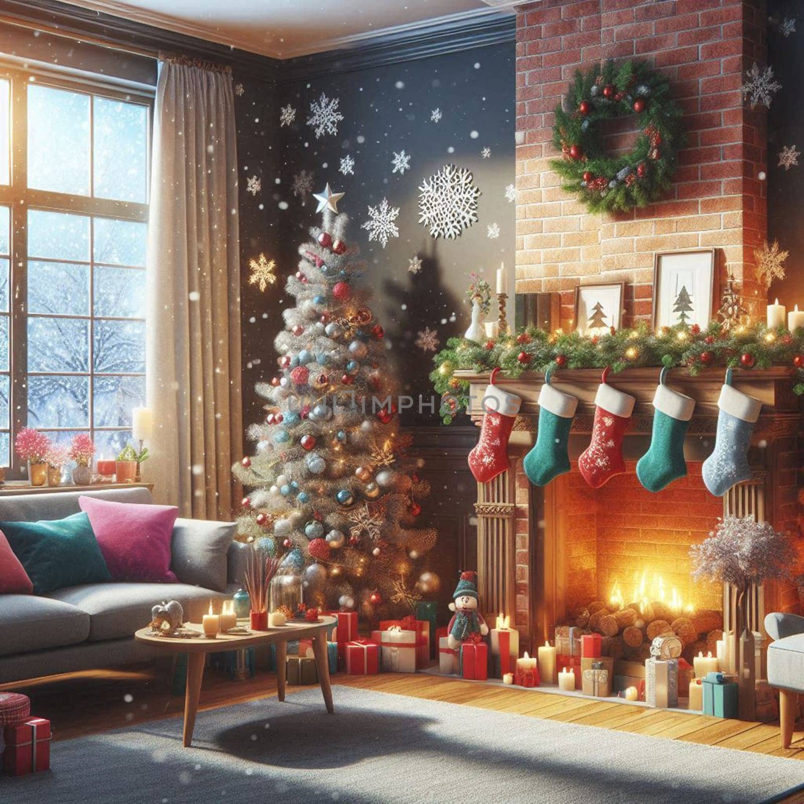 A Beautiful  Christmas picture of World